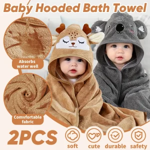 Hooded Baby Towel Set