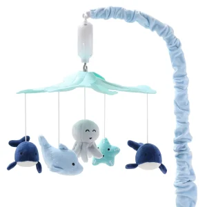 Blue Musical Crib Mobile