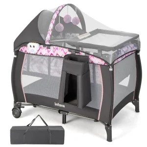 4-in-1 Portable Baby Playard