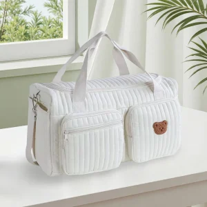 Quilted Baby Diaper Bag