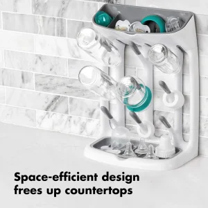 Baby bottles and accessories draining rack,